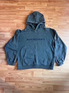 100% Cotton Roy Roger’s Olive Green Boy’s Hoodie Sweatshirt